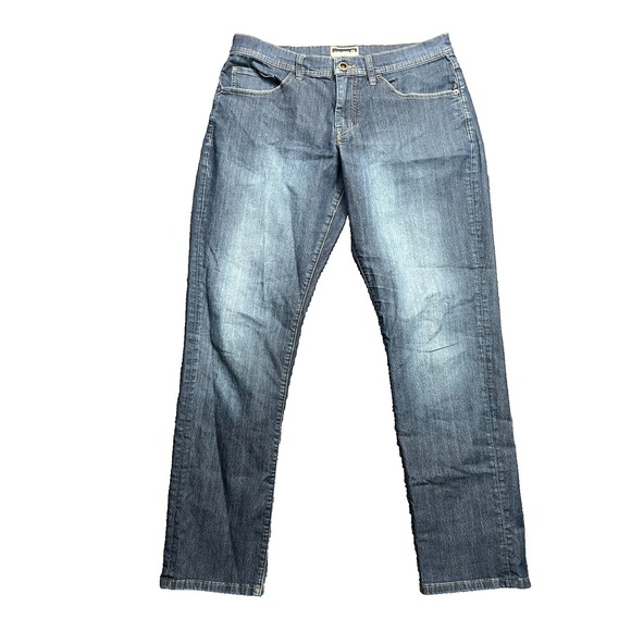 Travis Mathew Legacy Feather‎ Weight Stretch Dark Indigo Jeans Men 32 X 39.5 - Picture 1 of 11